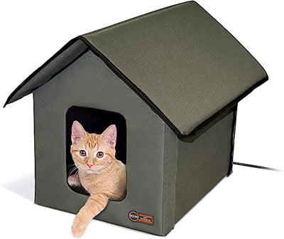 Pet Products Outdoor Heated Kitty House urpet.net